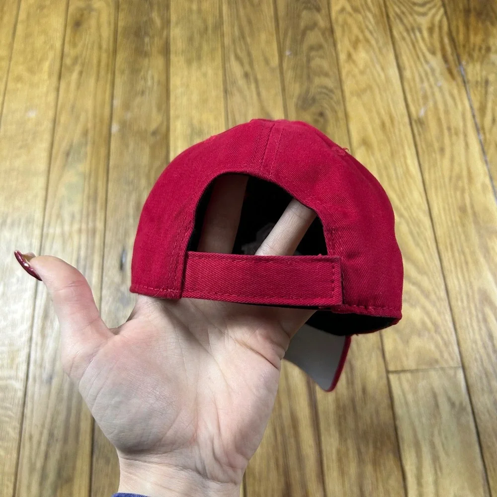 Ohio State Buckeyes Red Cotton Baseball Cap One Size Fits All‎ Fan Favorite NCAA